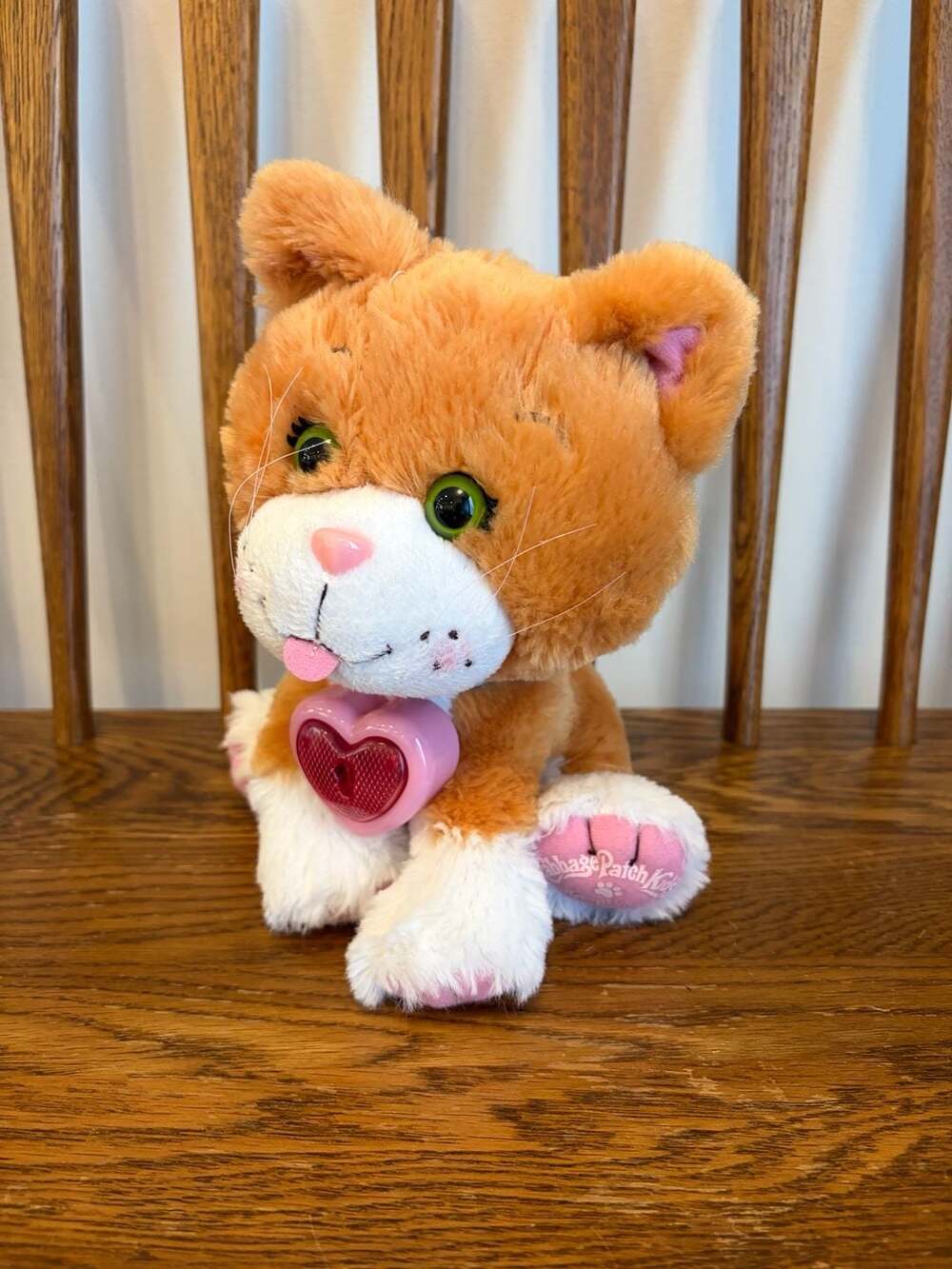 Cabbage Patch Kids Adoptimals Orange Kitty Cat Plush Stuffed Animal